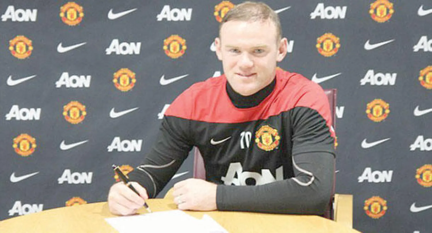 روني يوقع على عقده  القياسي الجديد