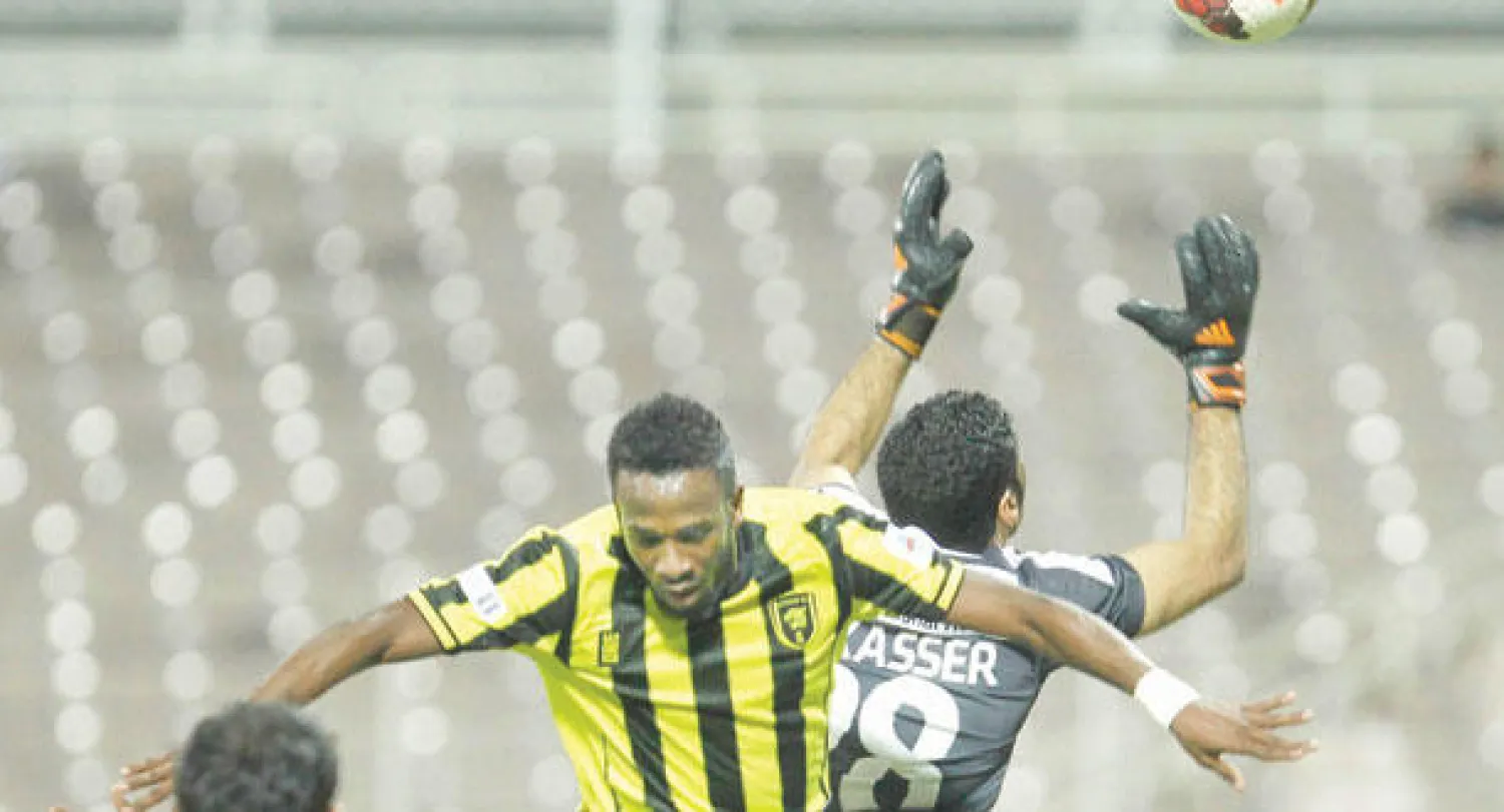 الاتحاد أثار مخاوف جماهيره بعد الخسارة المفاجئة من الرائد (تصوير: عدنان مهدلي)