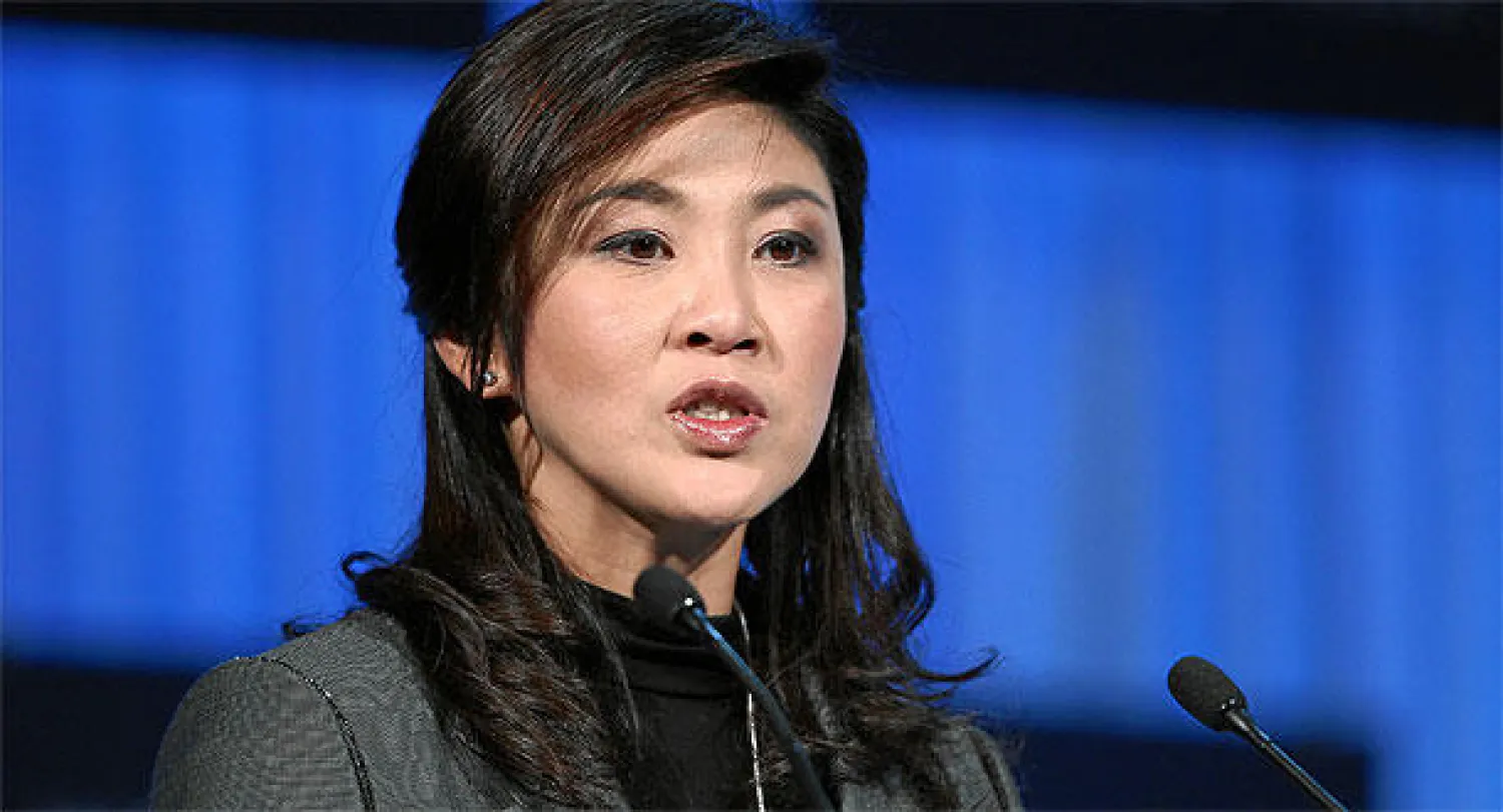 رئيسة الوزراء التايلاندية ينغلوك شيناواترا