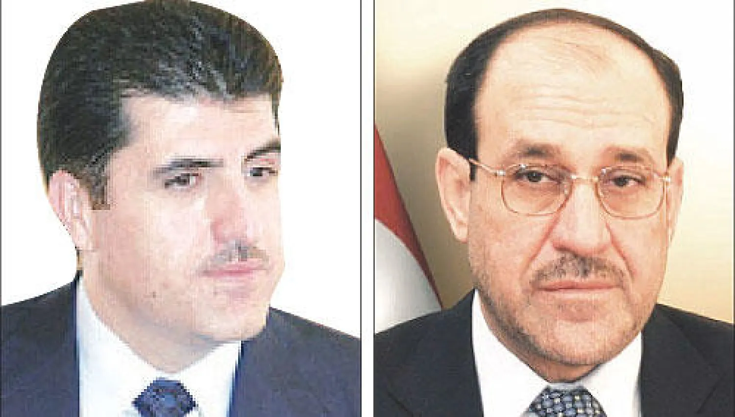 نوري المالكي و نيجيرفان بارزاني