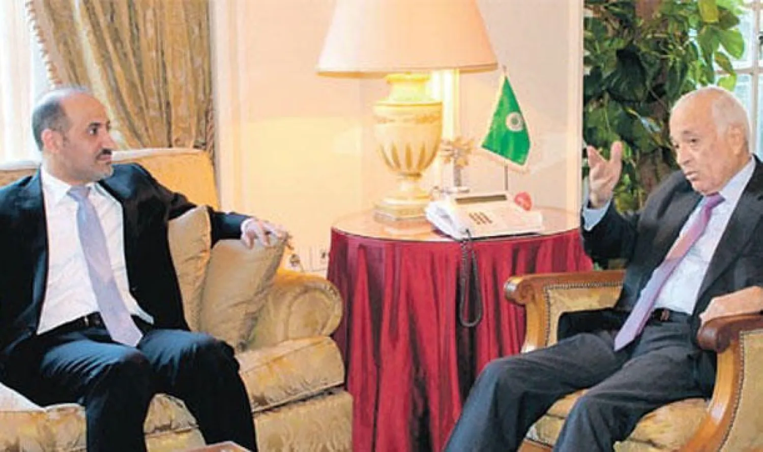 ارشيفية للجربا و العربي