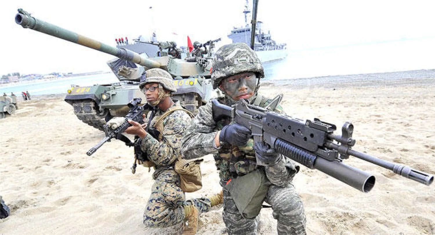 الولايات المتحدة وكوريا الجنوبية تجريان مناورات عسكرية مشتركة