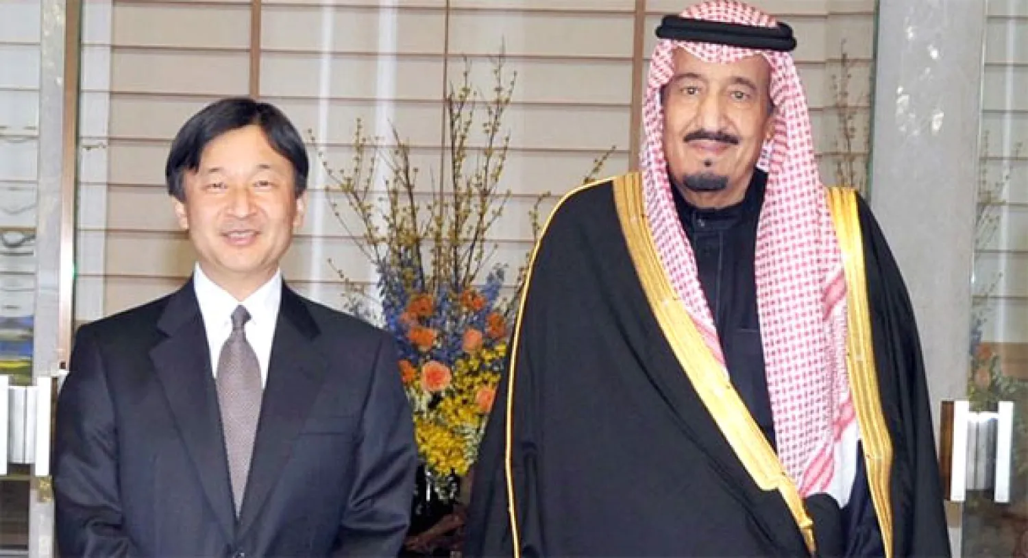 الأمير سلمان يزور ولي عهد اليابان