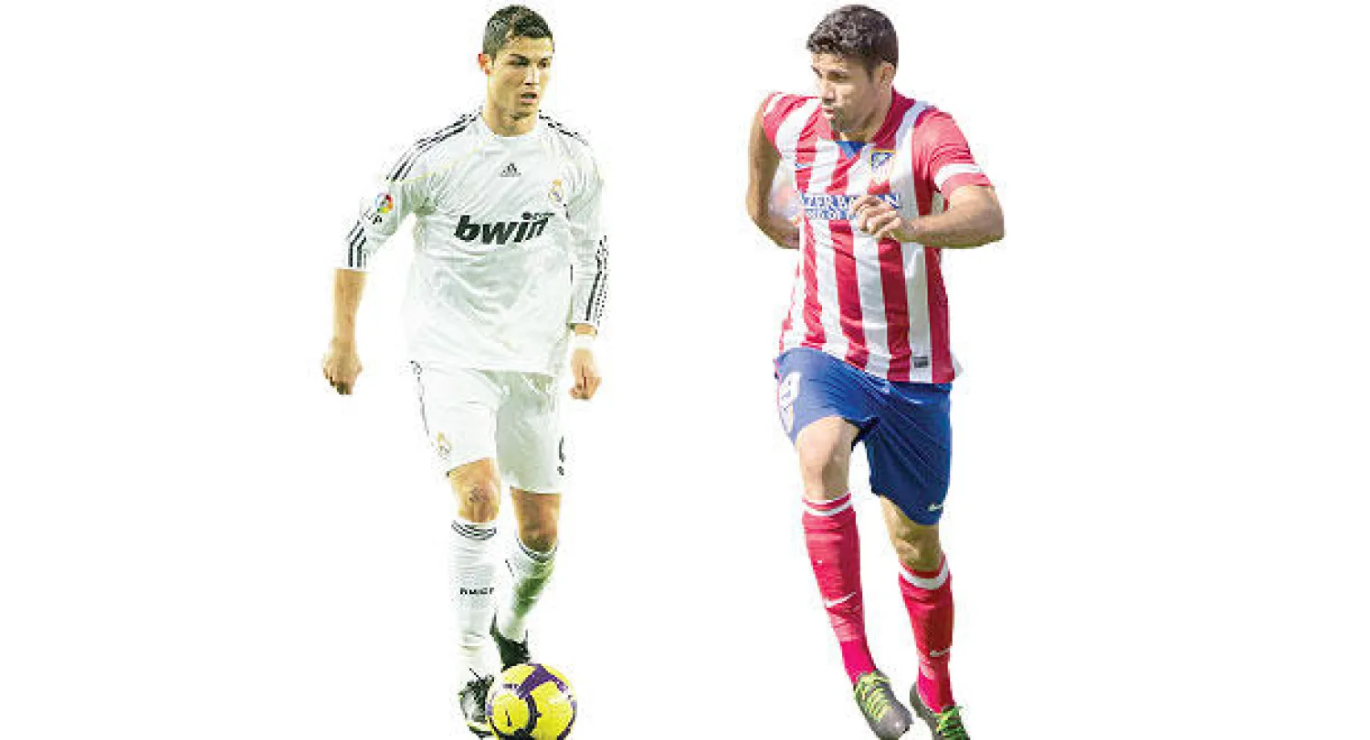 دييغو كوستا يلي رونالدو في قائمة هدافي الدوري الإسباني  -  رونالدو يتصدر قائمة الهدافين حتى الآن