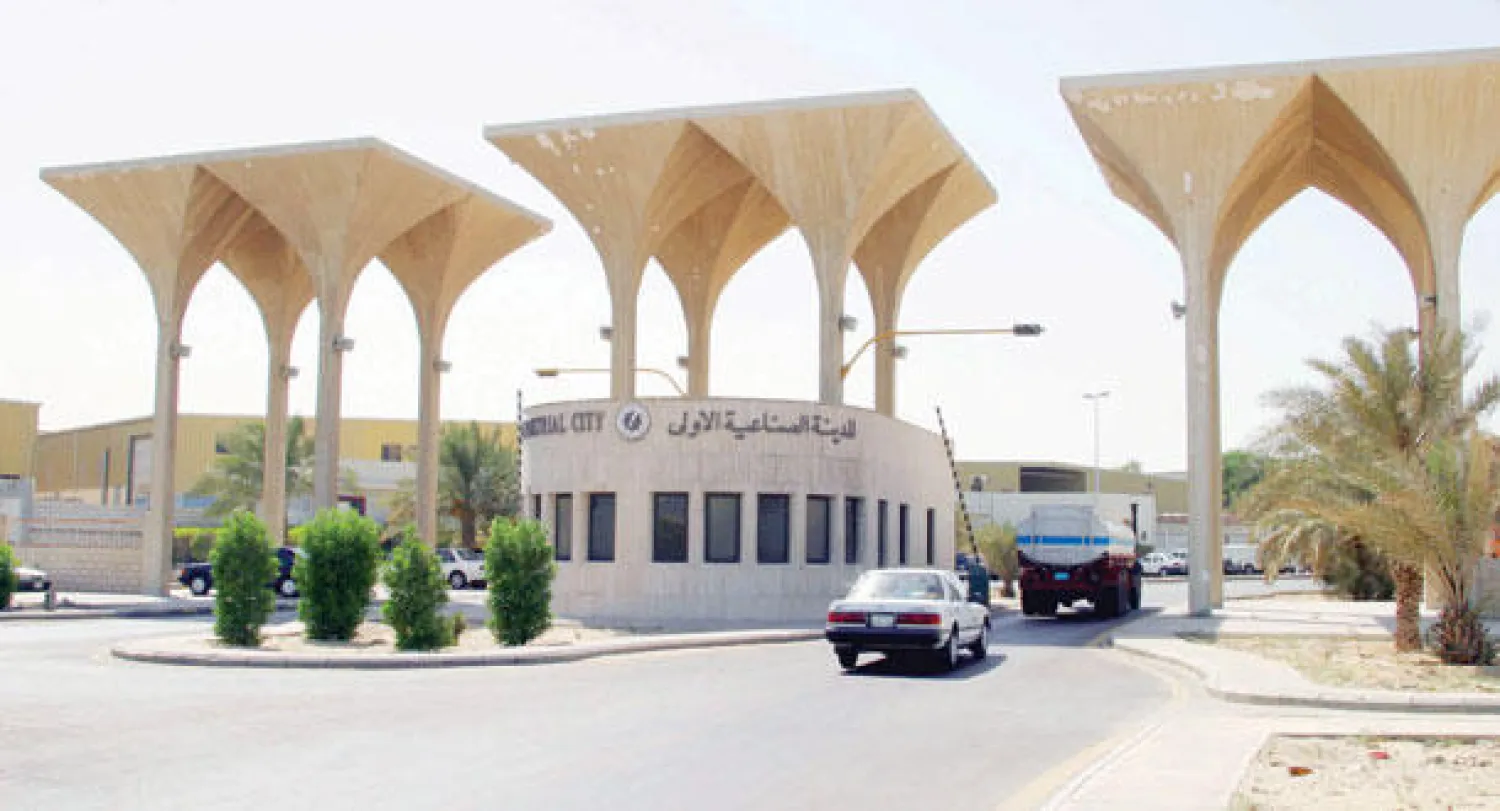 بوابة المدينة الصناعية الأولى في الدمام («الشرق الأوسط»)