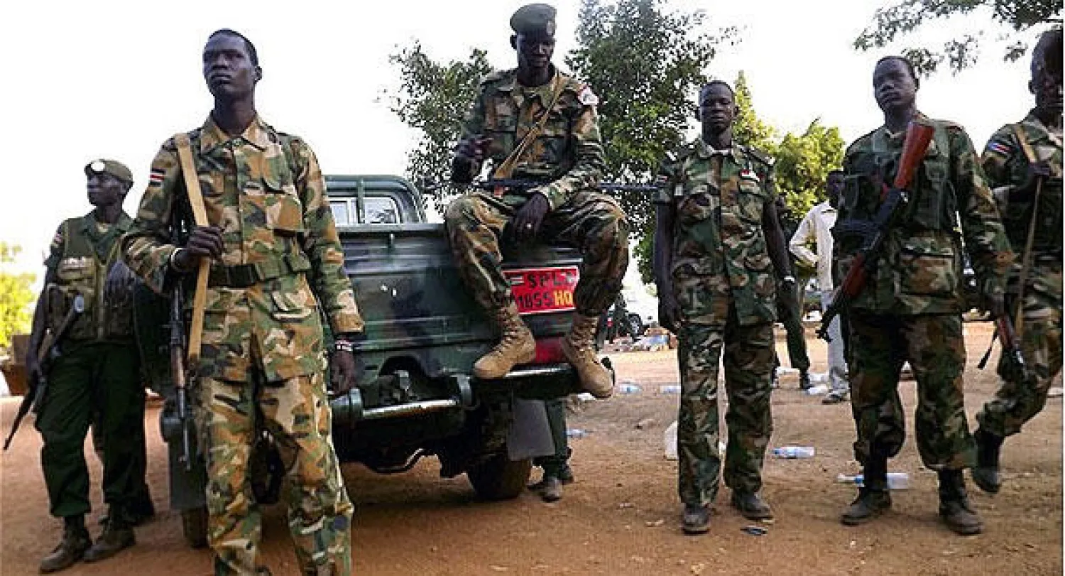 خمسة قتلى في معركة بالأسلحة الثقيلة في جوبا بسبب مرتبات الجيش