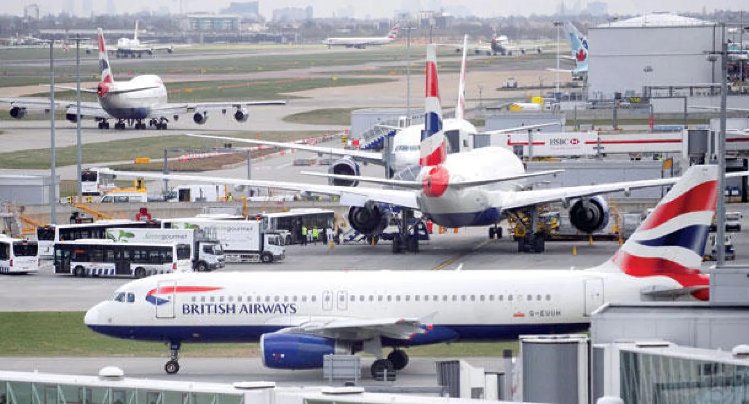 مطار هيثرو الدولي (إ.ب.أ)
