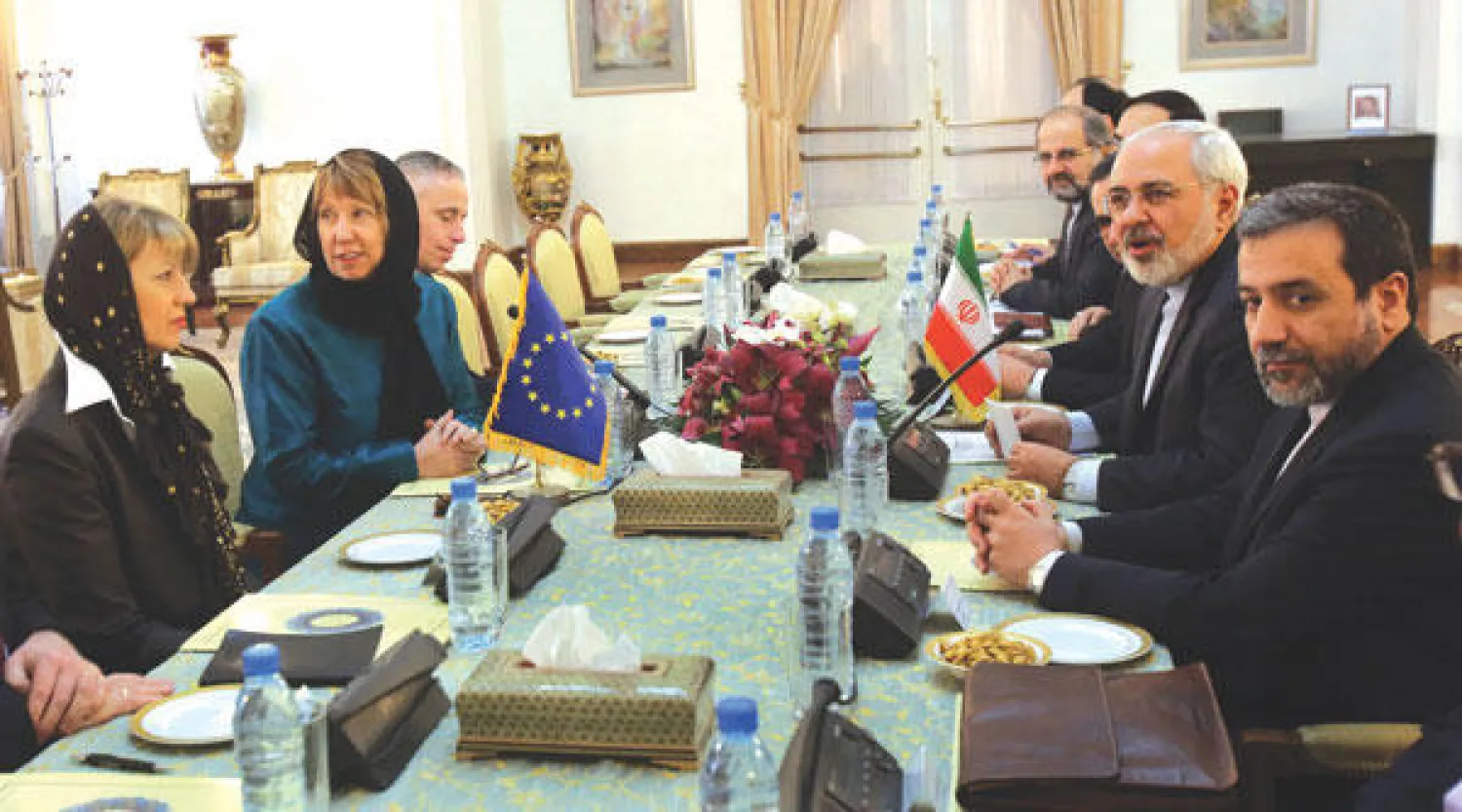 آشتون في طهران: مفاوضات الملف النووي تواجه تحديات عديدة والنجاح فيها غير مضمون