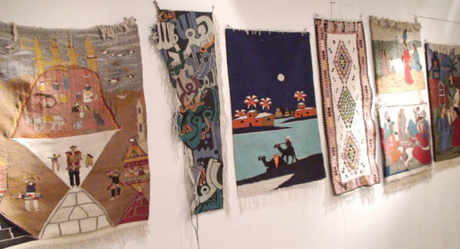 جانب من الأعمال المعروضة