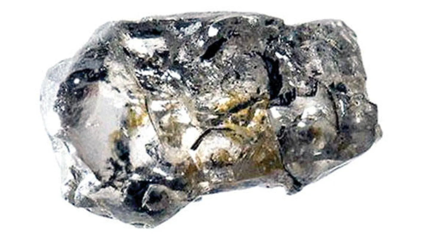 الماسة ليست لها قيمة تجارية ولكن قيمتها العلمية كبيرة