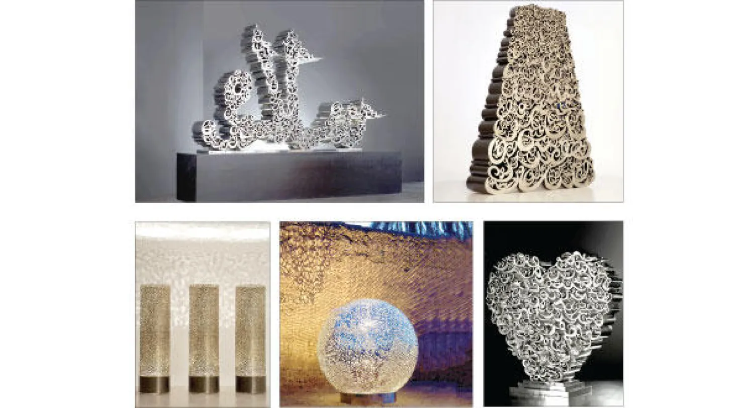 جانب من المعروضات