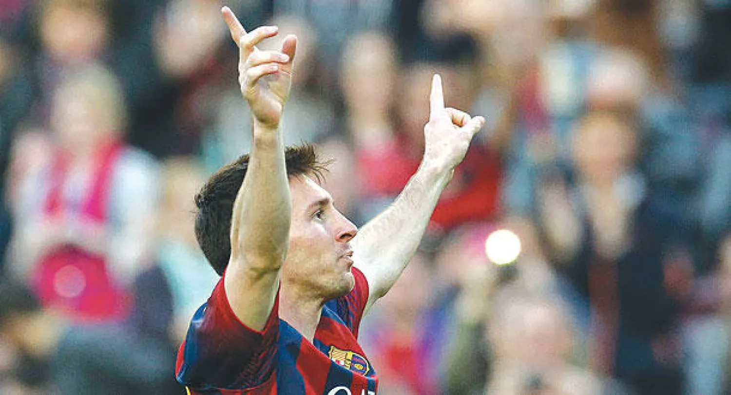 ميسي.. الهداف التاريخي لنادي برشلونة