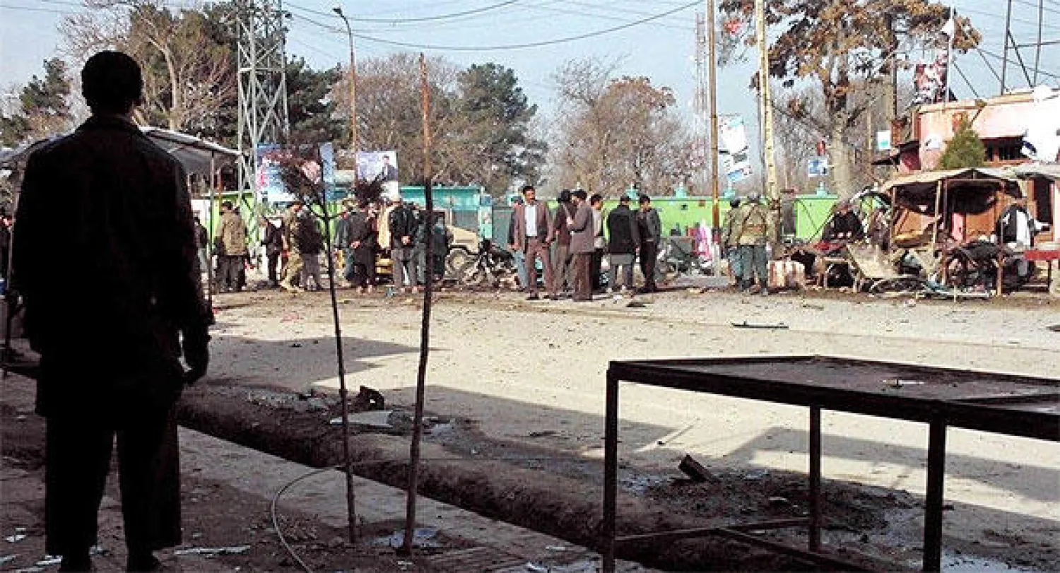 مقتل 16 شخصا وإصابة أربعين آخرين بعملية انتحارية شمال أفغانستان