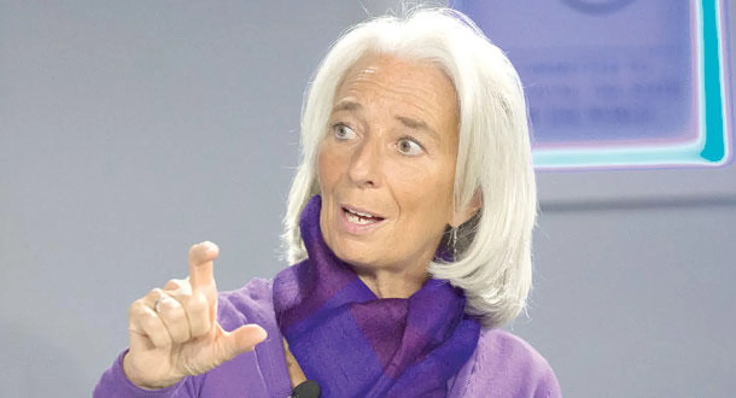 مديرة صندوق النقد الدولي كريستين لاغارد  (رويترز)