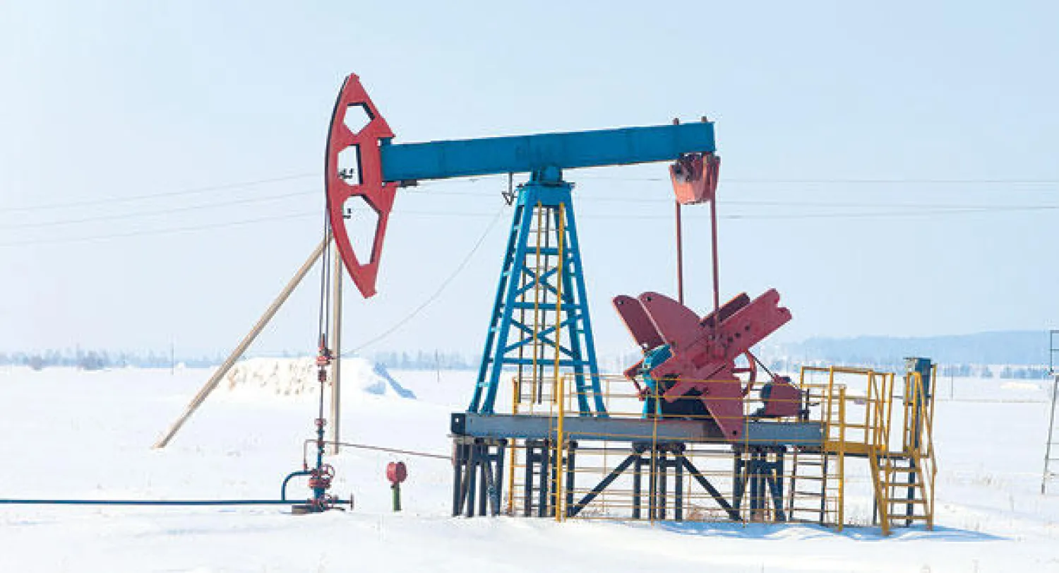 إحدى المنشآت النفطية الروسية