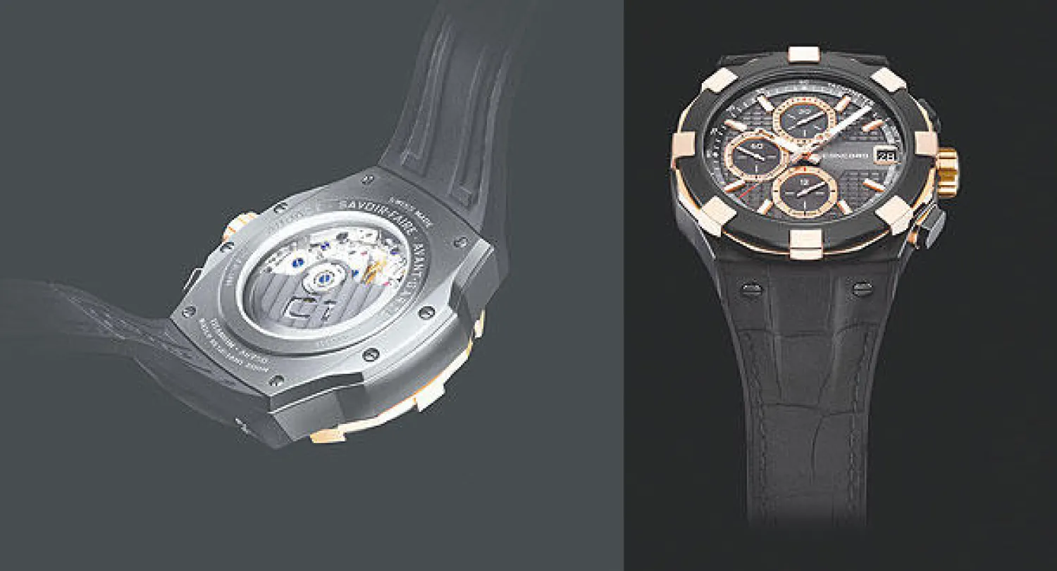 ظهر العلبة يكشف جمالياتها ودقتها