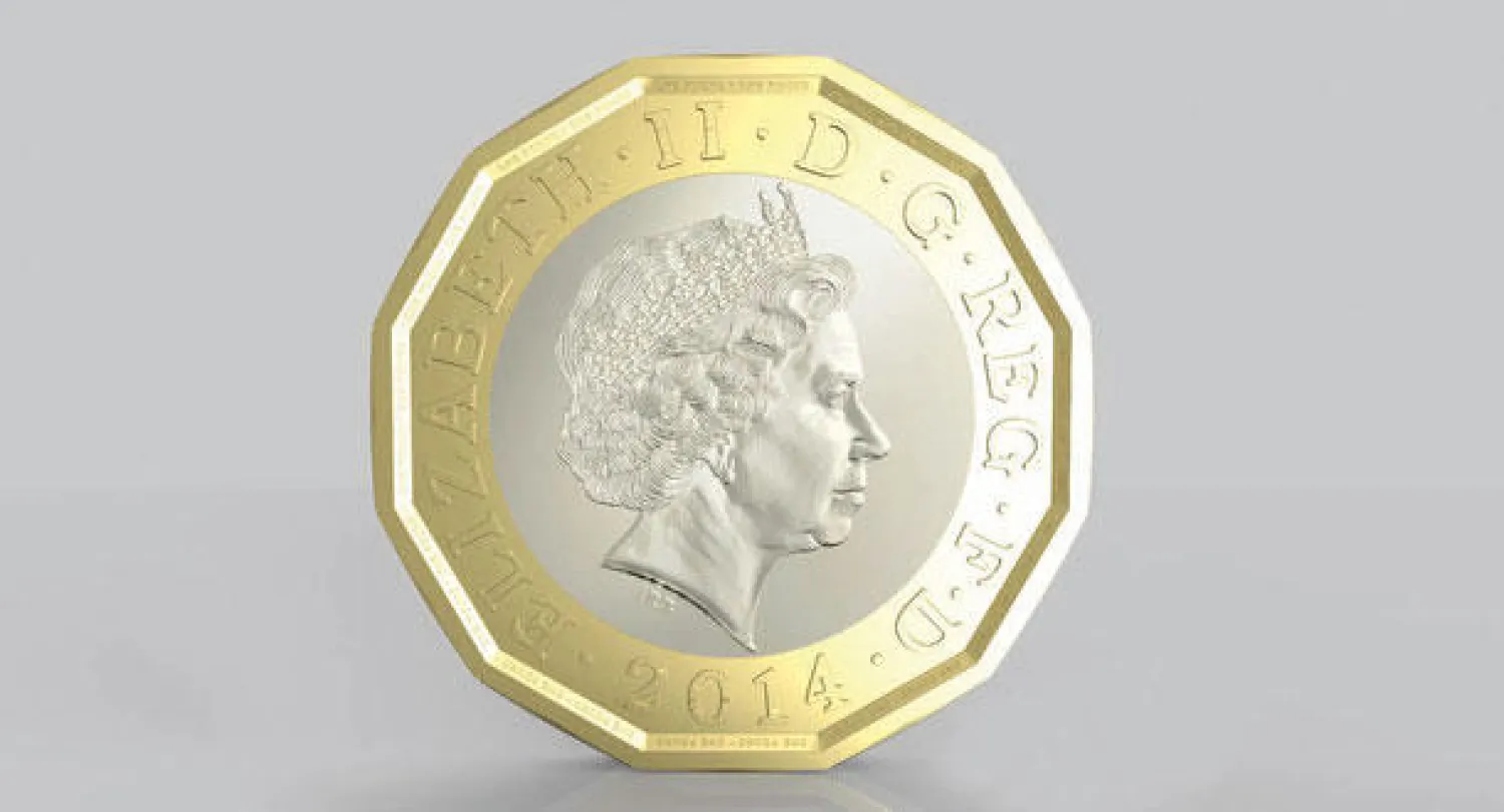 بريطانيا تكشف عن جنيه معدني جديد للتصدي للتزييف