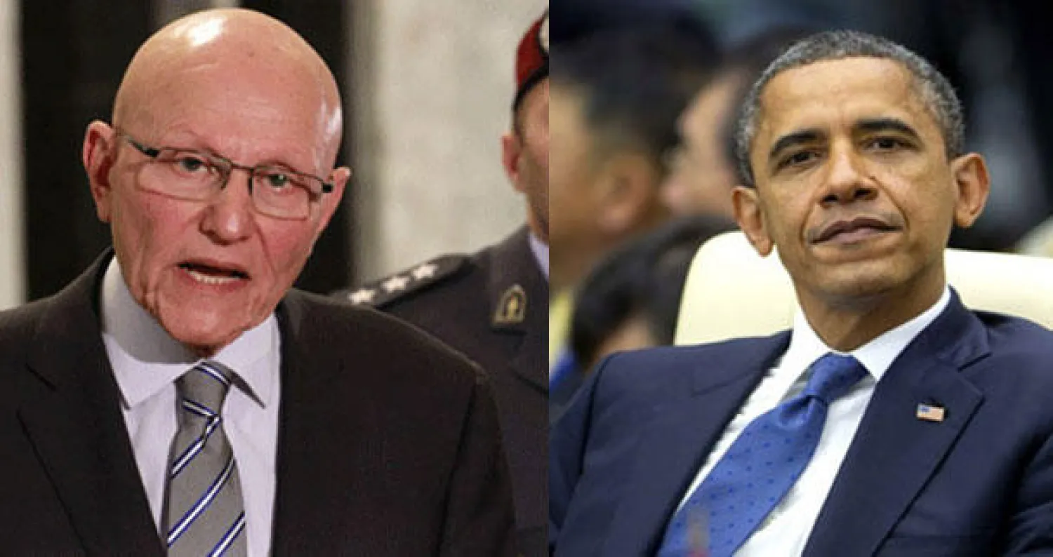 باراك أوباما وتمام سلام