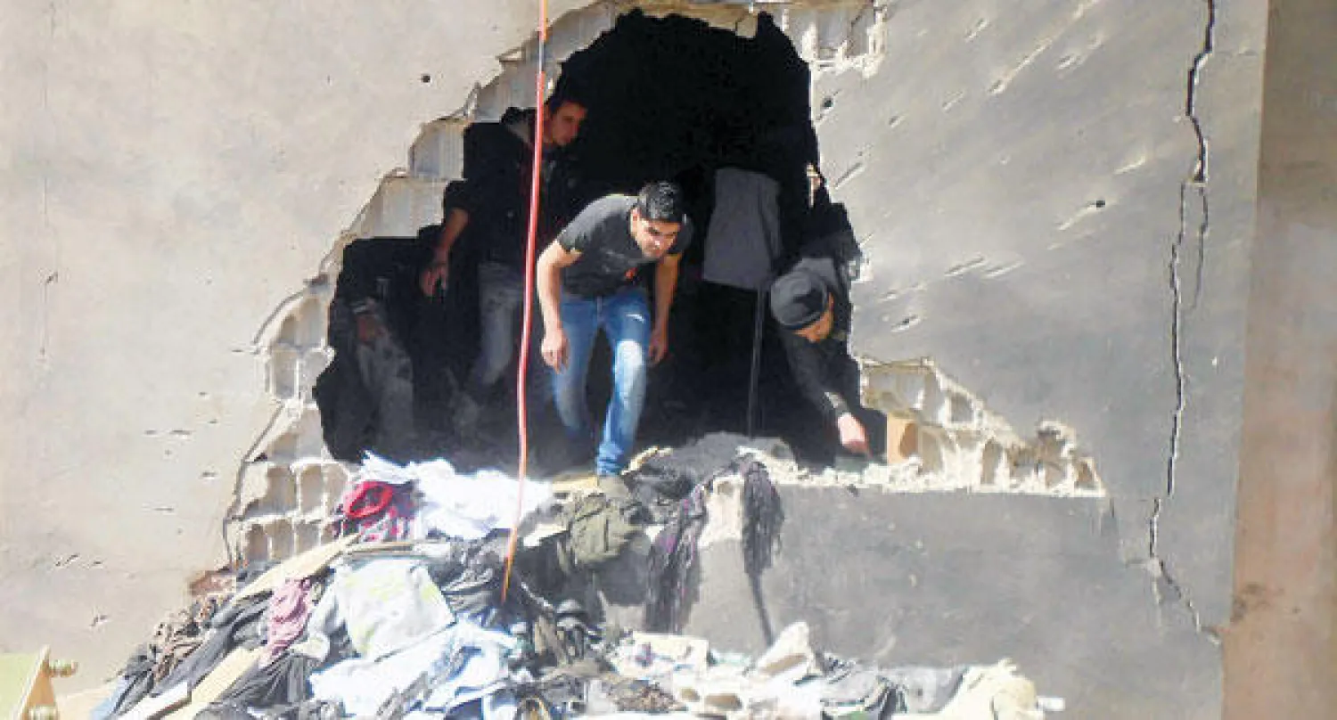 غارات سورية تستهدف عرسال