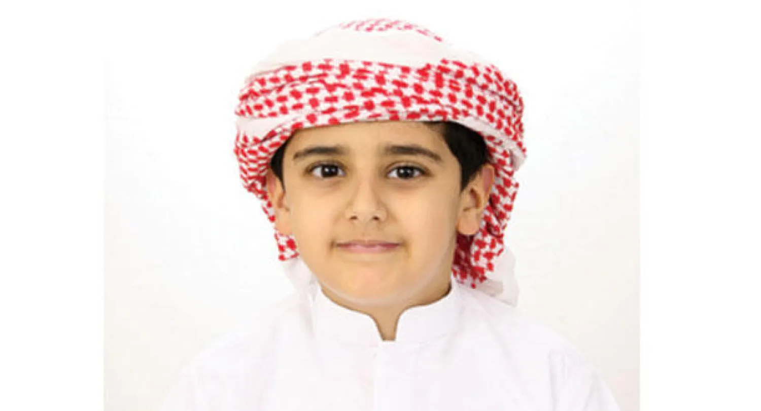 الطفل الإماراتي أديب البلوشي