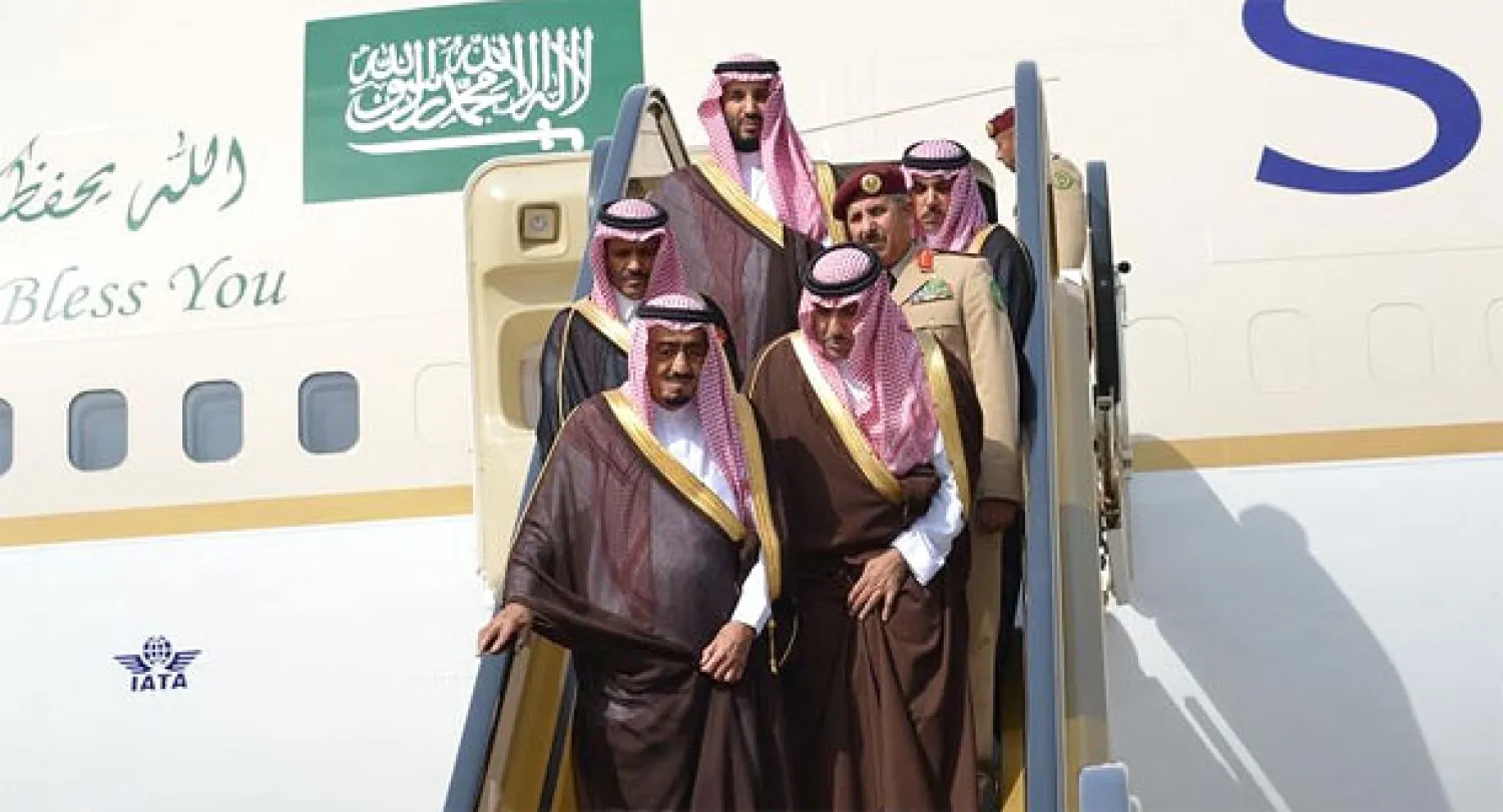 ولي العهد يصل الرياض قادما من دولة الكويت