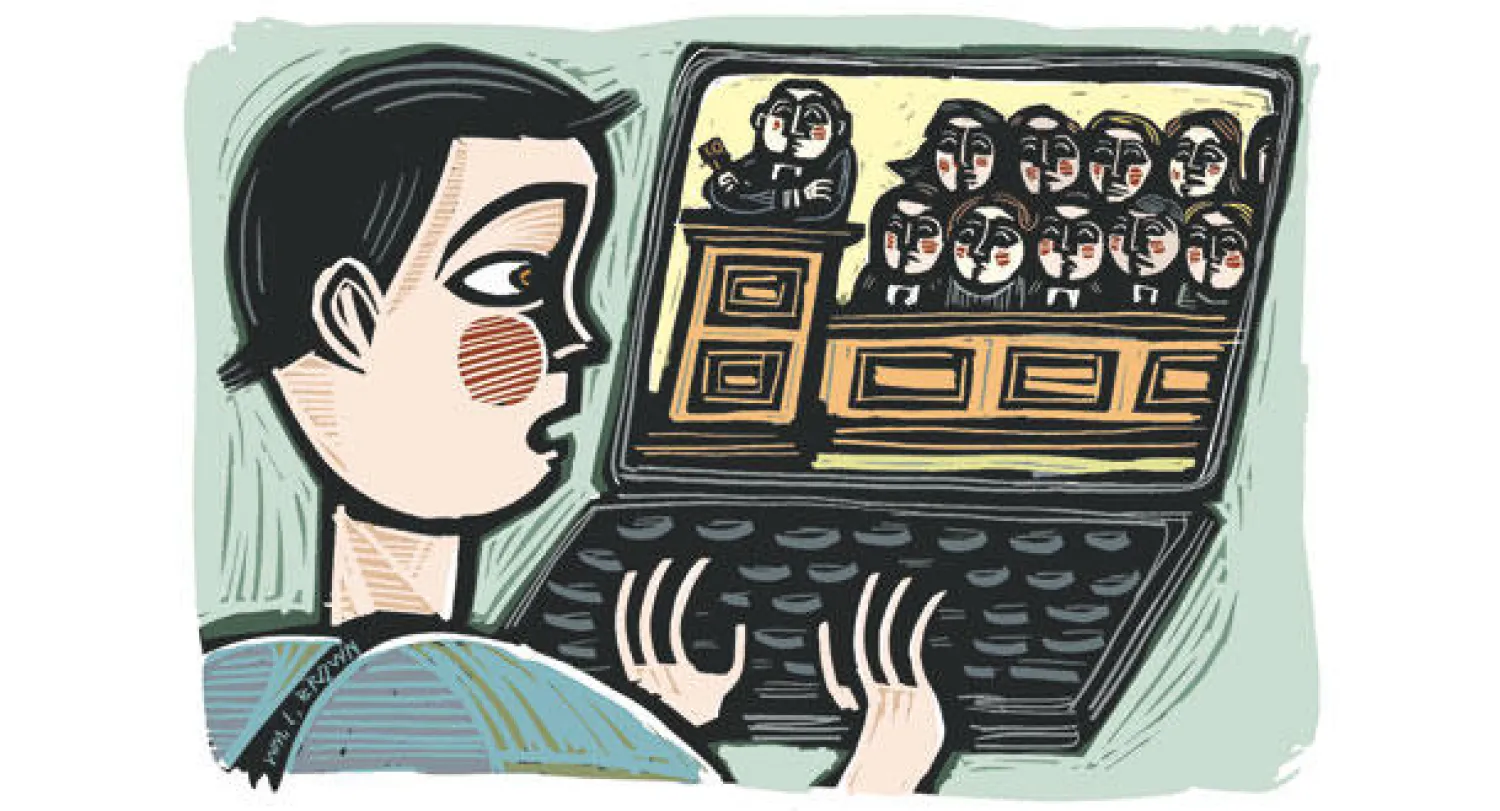 «الترهيب الإلكتروني» عبر الإنترنت