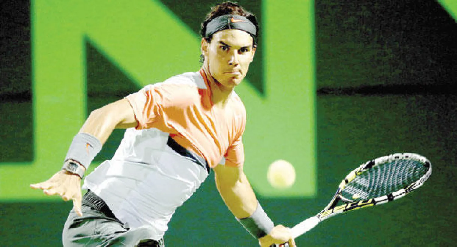 نادال  يلاقي برديتش في قبل النهائي (أ.ف.ب)