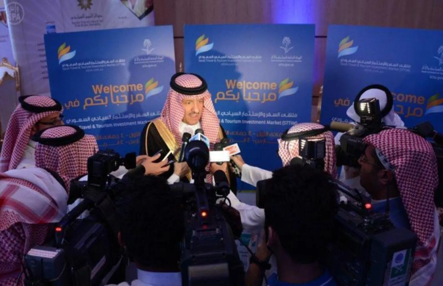 الأمير سلطان بن سلمان خلال تصريحات عقب افتتاح أكبر ملتقى سياحي في السعودية 