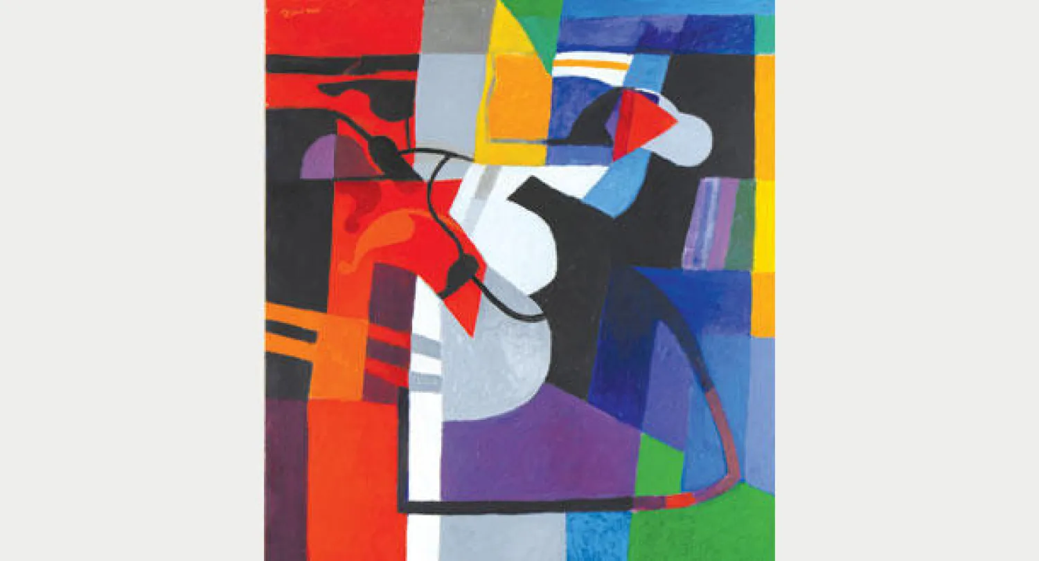 من أعمال الفنان العراقي ضياء العزاوي