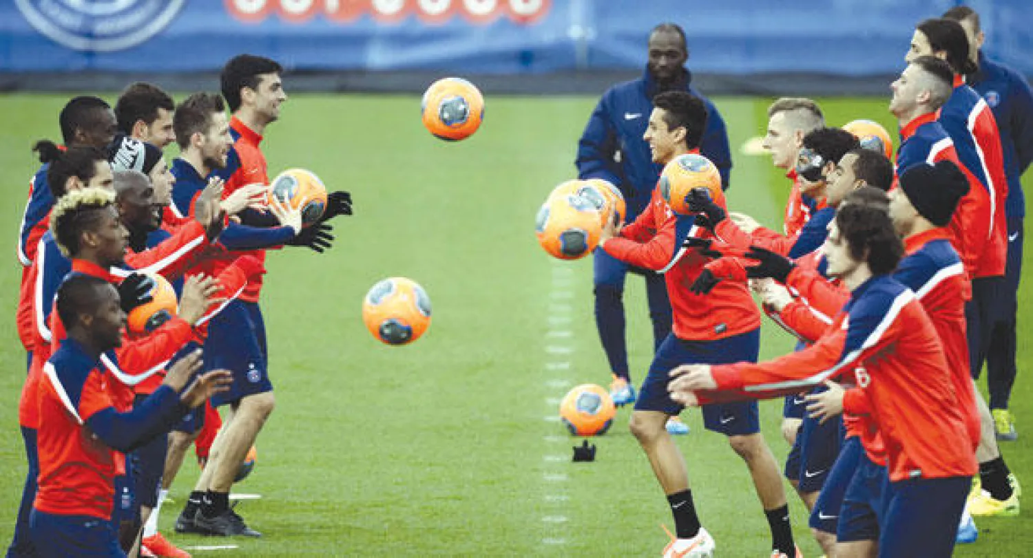 باريس سان جيرمان يسعى لتحقيق ثورة فرنسية في دوري الأبطال (أ.ف.ب)