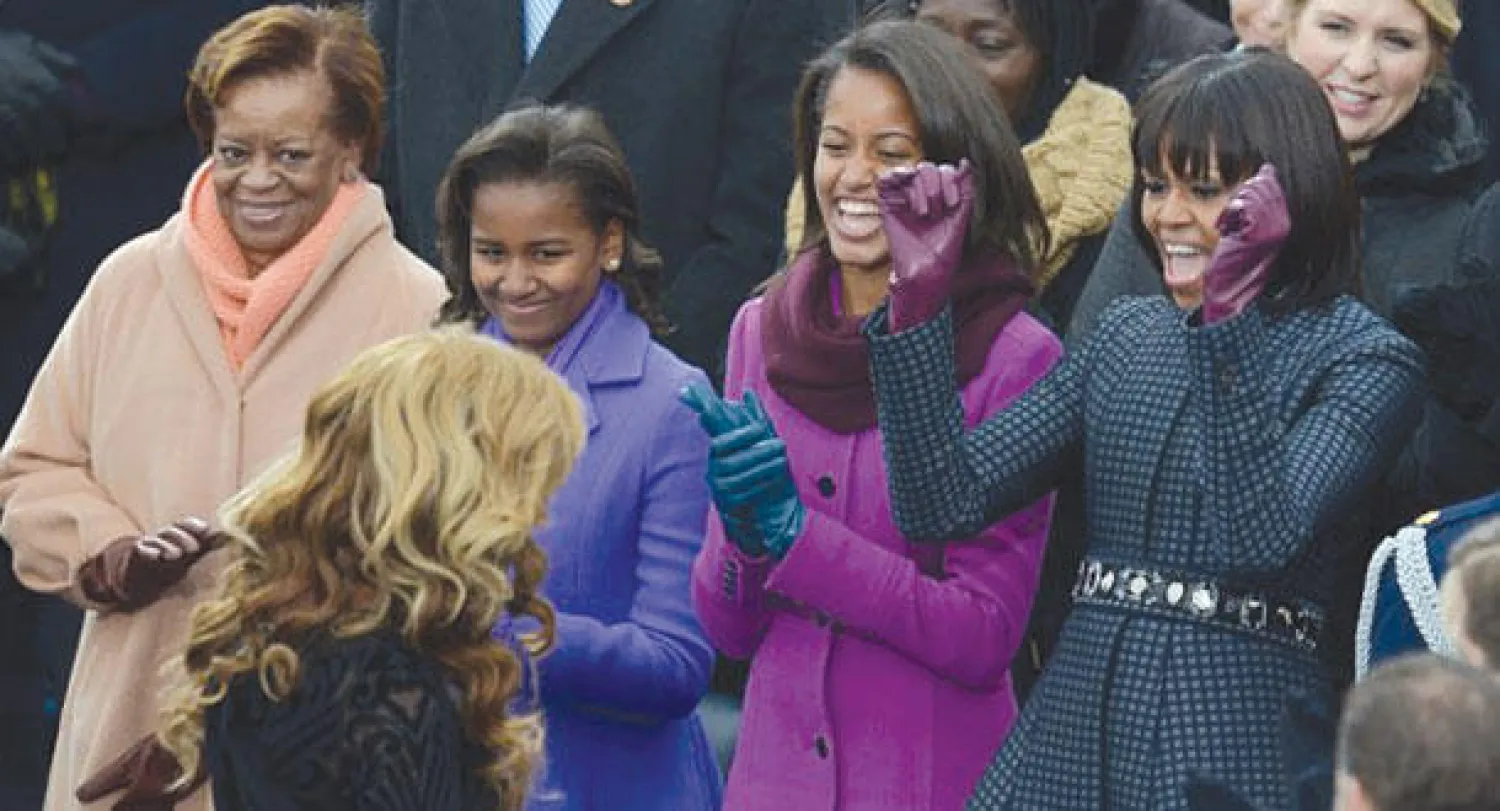 الجدة الأولى تحضر حفلات البيت الأبيض