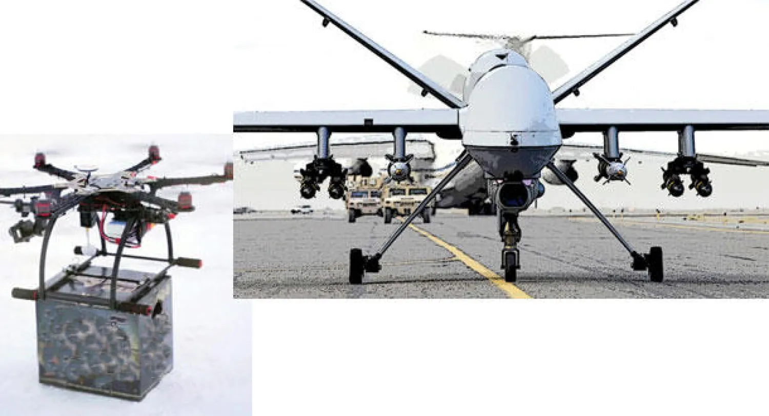 طائرات «درون».. {السلمية}