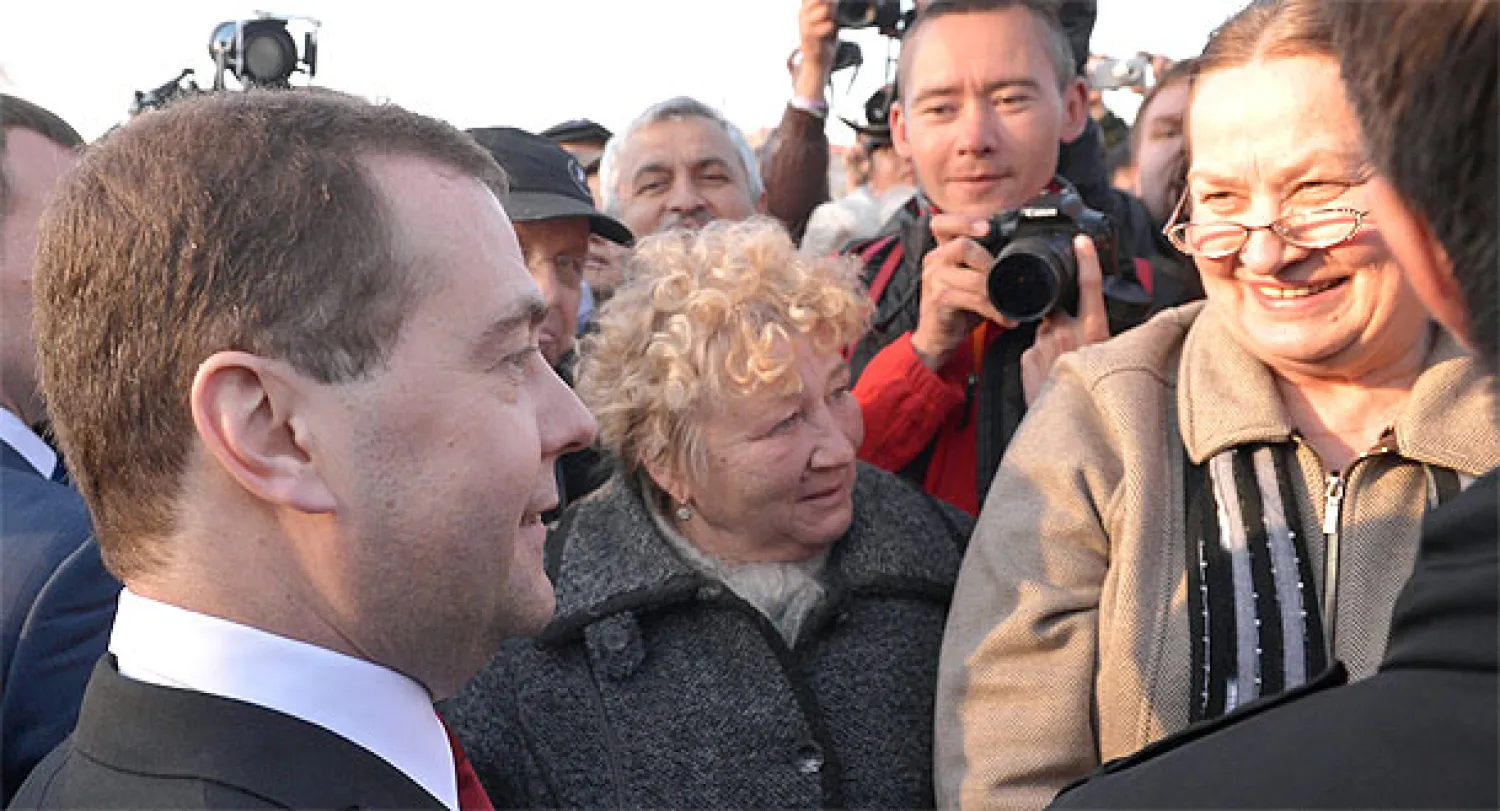 زيارة ميدفيديف للقرم تثير غضب أوكرانيا