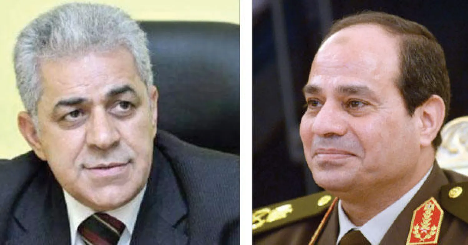 ثنائية «السيسي ـ صباحي» تقترب من الهيمنة على المنافسة الرئاسية في مصر