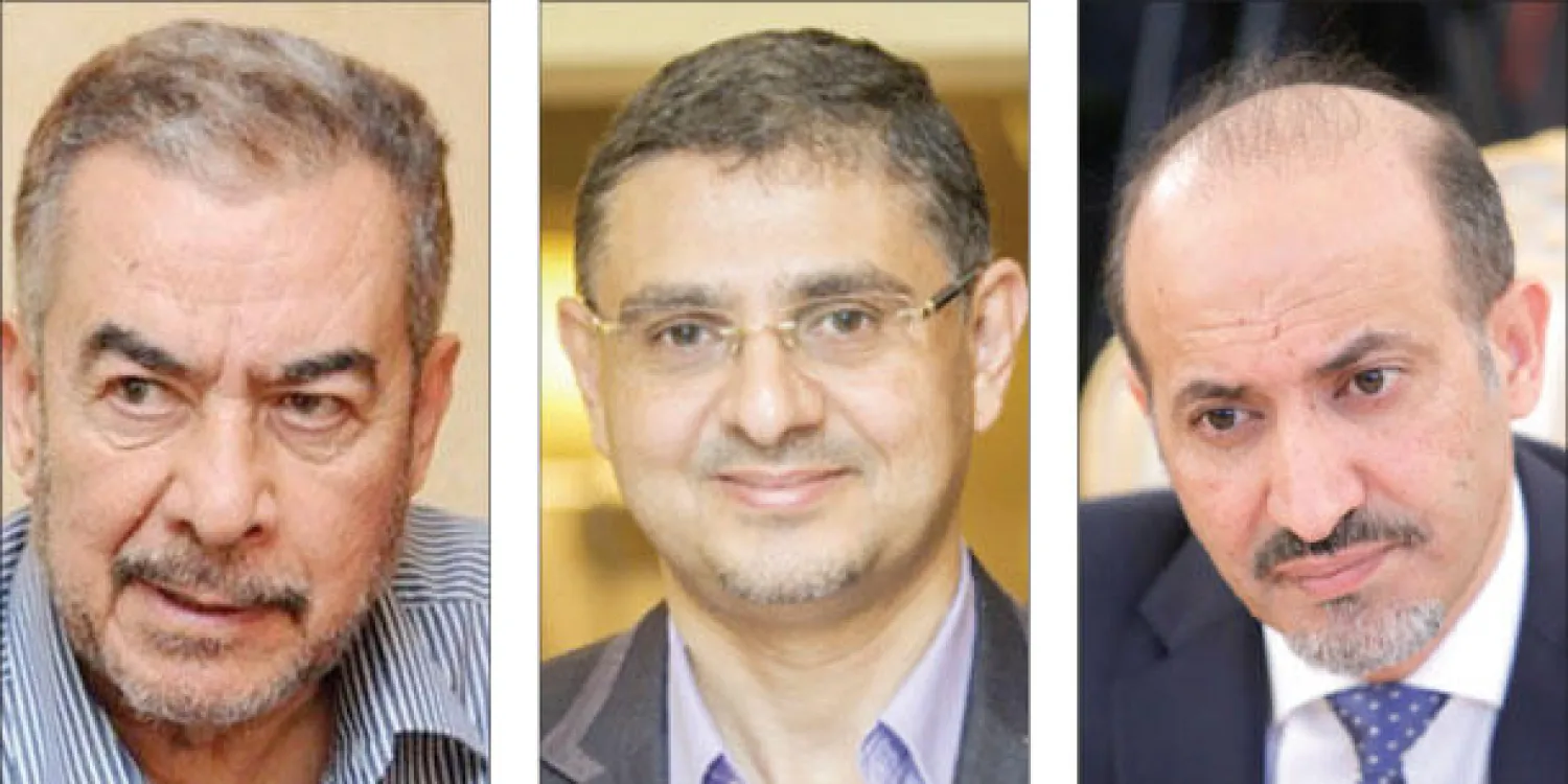 أحمد الجربا، بدر جاموس، فاروق طيفور