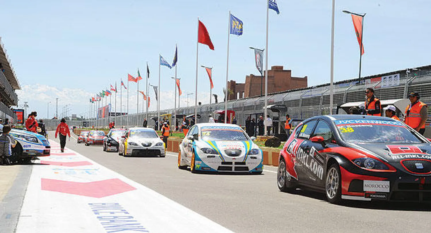 حلبة مراكش تستعد لاستضافة الجولة الافتتاحية لبطولة العالم للسيارات السياحية