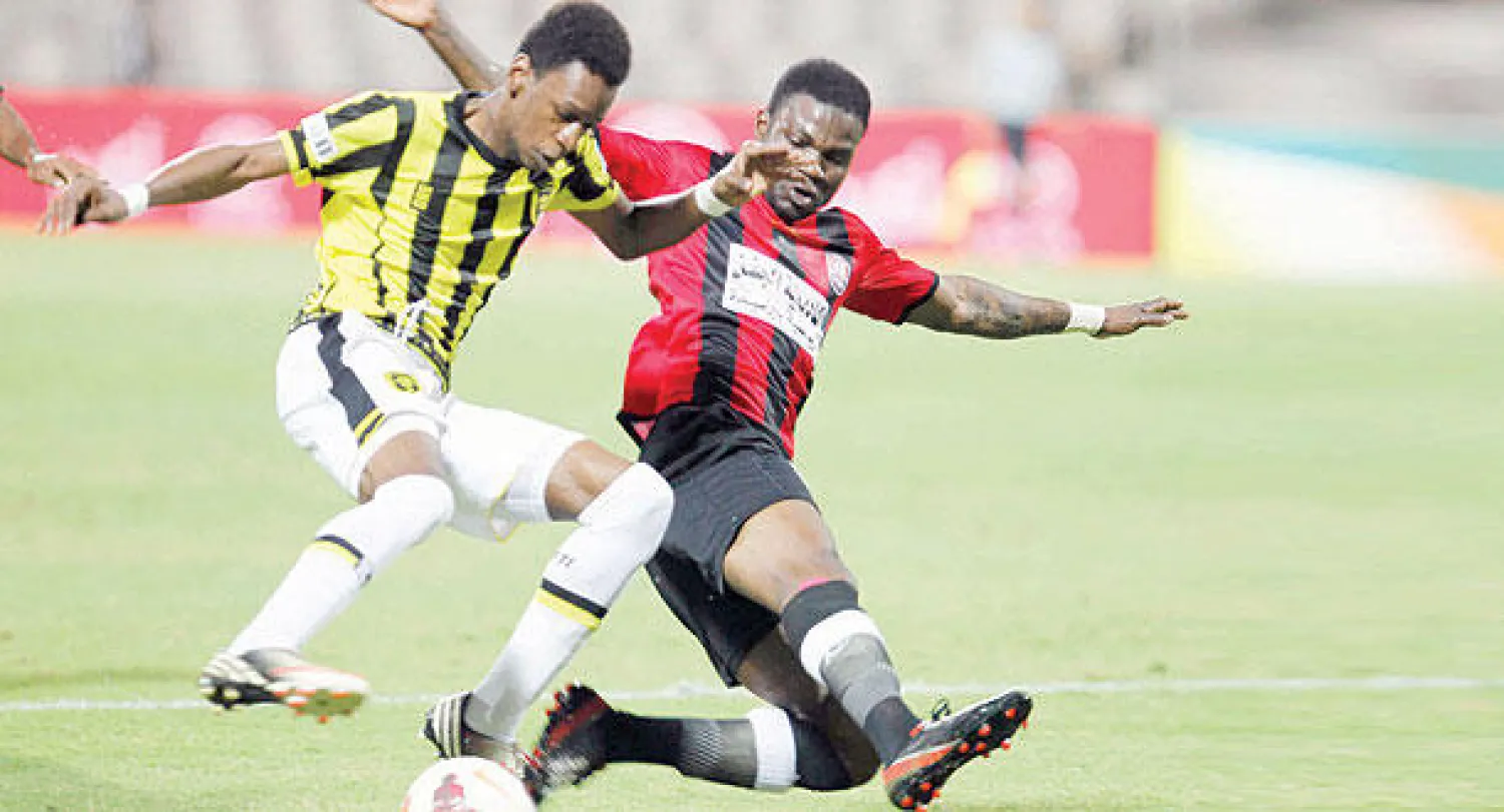 من مباراة سابقة بين الاتحاد والرائد