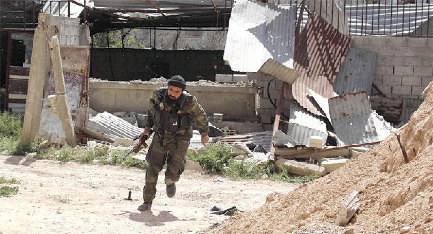 قوات النظام السوري تدخل بلدة رنكوس في القلمون