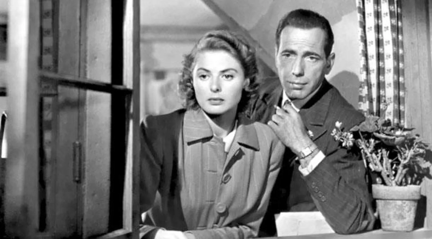 همفري بوغارت وإنغريد برغمان في «كازابلانكا»