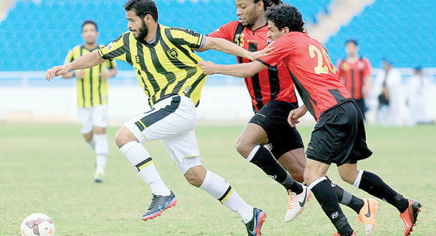 من مباراة الاتحاد الأخيرة أمام الرائد في كأس الملك (تصوير: سعد العنزي)