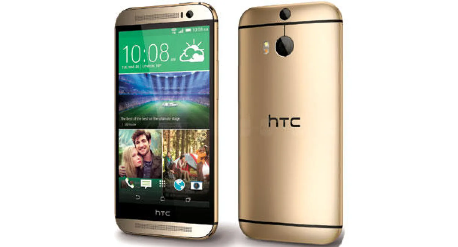 السعودية تحصل حصريا على هاتف «إتش تي سي وان إم 8» مطلي بالذهب