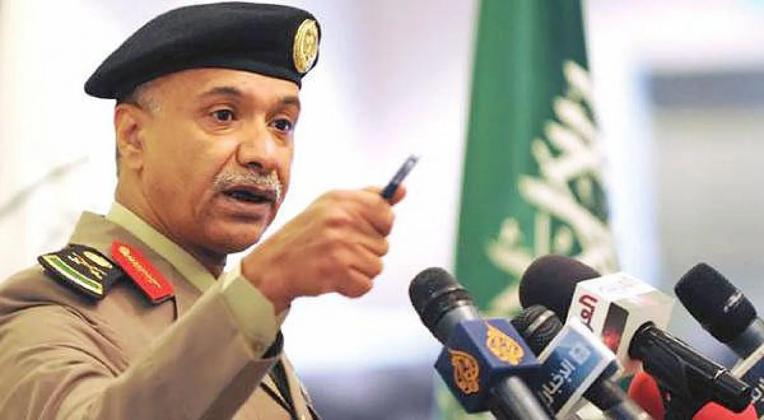 المتحدث الأمني عند إعلانه عن كشف محاولة تهريب ملايين من الحبوب المخدرة بقيمة تزيد على مليار ريــال