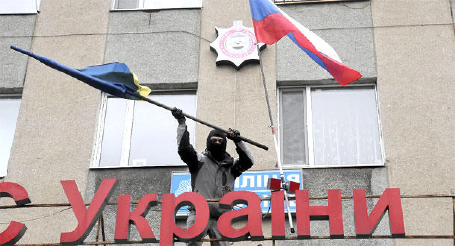 الموالون لروسيا في شرق أوكرانيا يطلبون حماية بوتين