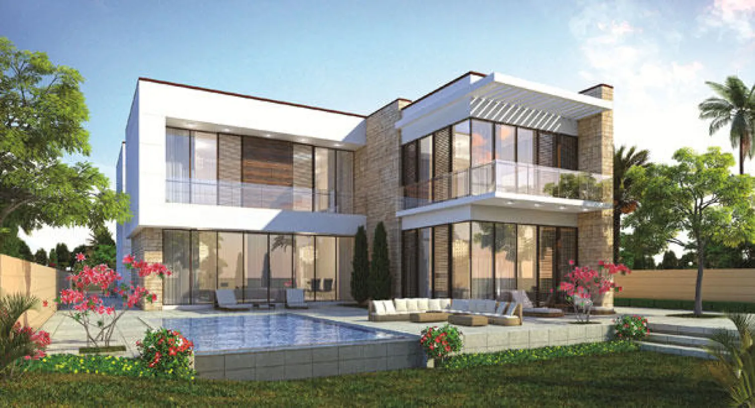 لقطة تخيلية لأحد مشروعات ترامب في الإمارات 