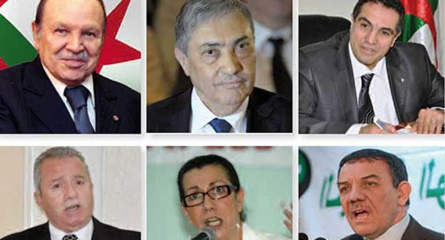ستة مرشحين لانتخابات الرئاسة في الجزائر