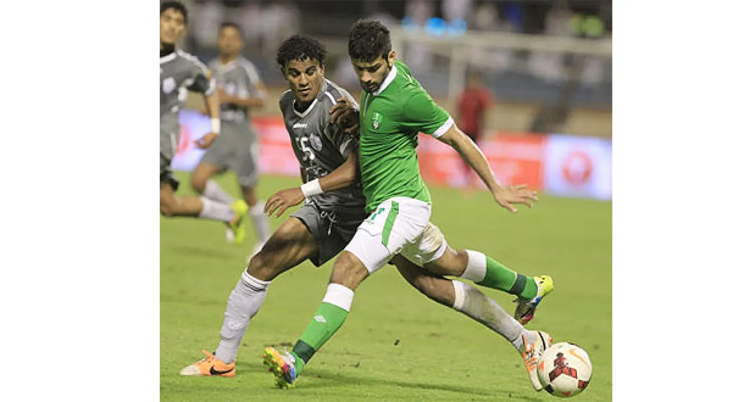 من مباراة الأهلي الأخيرة في كأس الملك للأبطال أمام الطائي