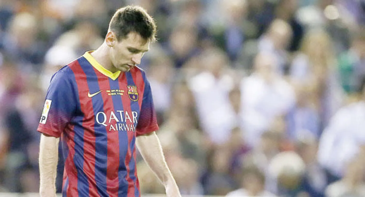 ميسي واجه انتقادات كبيرة بسبب تراجع نتائج برشلونة