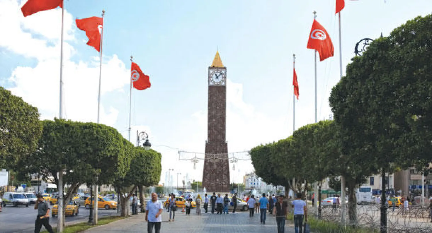 جانب من العاصمة تونس