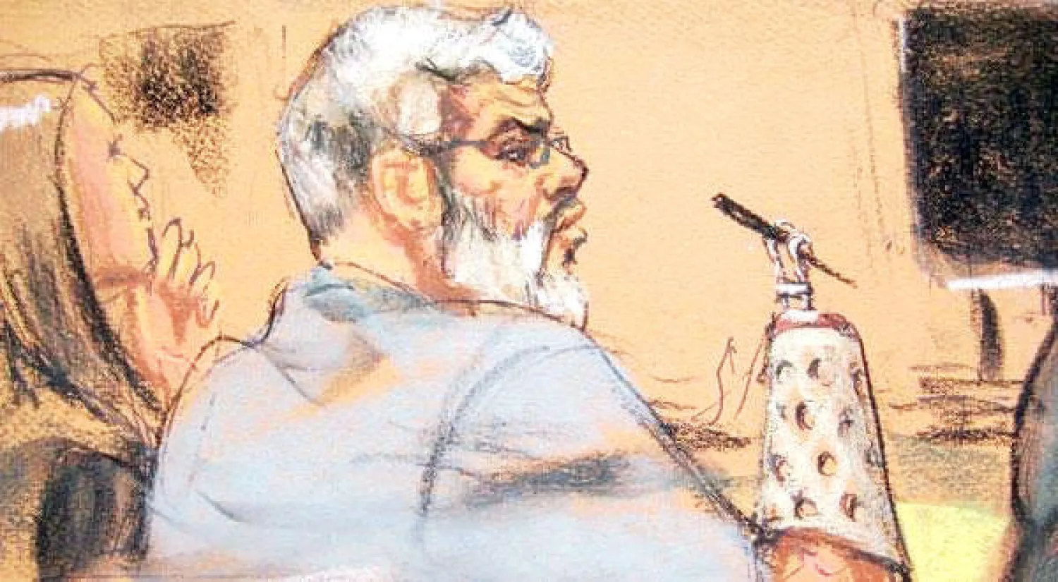 المحلفون يستمعون لمقتطفات عن «موسوعة الجهاد» لأبو حمزة المصري