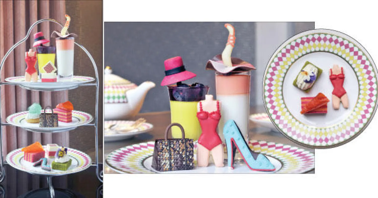 أزياء صالحة للأكل، من تشكيلة «بريتابورتيه» لموسم ربيع - صيف 2014، ألوان زاهية وتصاميم رائعة ومذاق لا يقل حلاوة